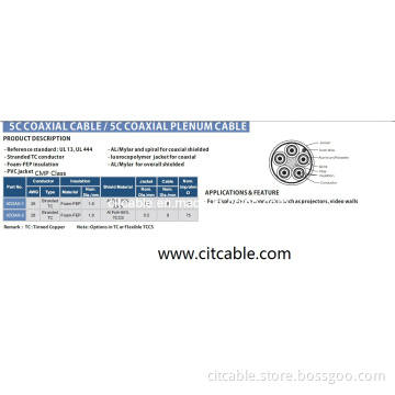 5c Coaxial Cable
